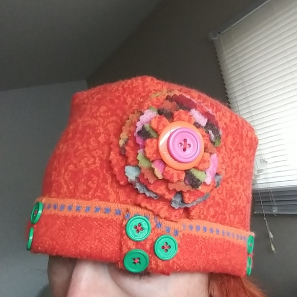 Handmade Accessories - ⭐2 for $25⭐ Upcycled Felted Wool Sweater Hat